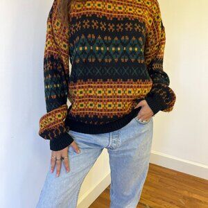 Vintage Trutus Biancarra cozy fall grandpa sweater